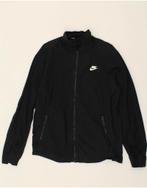 NIKE Mens Tracksuit Top Jacket Medium Black Cotton, Verzenden, Nieuw