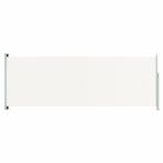 Tuinscherm Uittrekbaar Creme | Tweedekansje | OP=OP, Tuin en Terras, Tuinschermen, Staal, 200 cm of meer, Nieuw, Ophalen of Verzenden