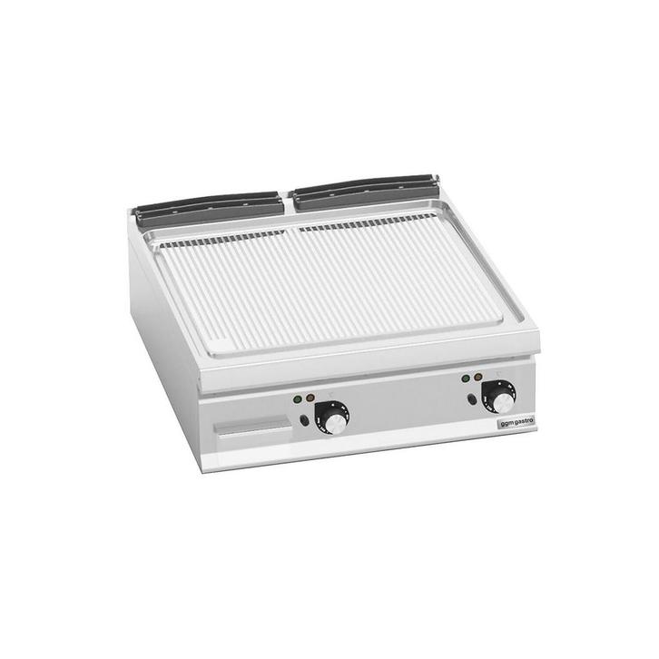 GGM Gastro | Elektrische bakplaat - 13,2 kW - Gegroefd |, Zakelijke goederen, Horeca | Keukenapparatuur, Fornuis, Frituur en Grillen