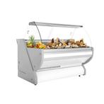GGM Gastro | Koeltoonbank - 1700mm - met verlichting - Wit |, Zakelijke goederen, Horeca | Meubilair en Inrichting, Verzenden