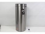 Brabantia Touch Bin - Prullenbak - 30 liter - Matt Steel, Huis en Inrichting, Woonaccessoires | Prullenbakken, Verzenden, Zo goed als nieuw