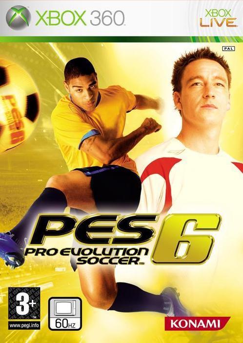 Pro Evolution Soccer 6 Xbox 360 Garantie & morgen in huis!, Spelcomputers en Games, Games | Xbox 360, 1 speler, Zo goed als nieuw