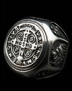 Sint-Benoîts Exorcismezegel Ring: Uitsluiting van Demonen &, Antiek en Kunst