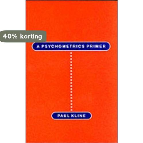 Psychometrics Primer 9781853434891 Paul Kline, Boeken, Overige Boeken, Gelezen, Verzenden