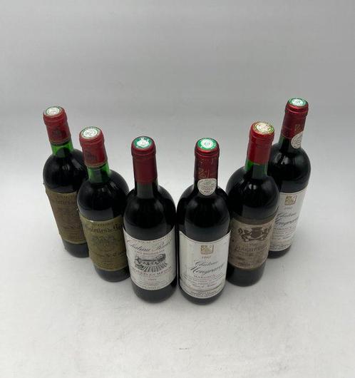 1992 x 2 Château Mongravey 1999 Château Ruat 1980, 1976, Verzamelen, Wijnen