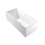 Vrijstaand ligbad Strack 178x80x60cm wit, Ophalen of Verzenden, Nieuw, Chroom, Bad