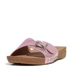 -0% FitFlop  FitFlop Iqushion adjustable buckle metallic-lea, Kleding | Dames, Schoenen, Verzenden, Nieuw, Slippers