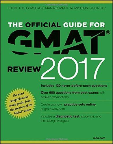 The Official Guide for GMAT Review 2017 9781119347620, Boeken, Taal | Engels, Gelezen, Verzenden