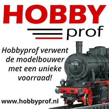 Hobbyprof; Vind alles op het gebied van model- en spoorbouw!