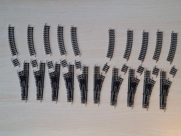 Minitrix N - 4961/63, 4904 & 4916 - Modeltreinsporen (30) -, Hobby en Vrije tijd, Modeltreinen | N-Spoor