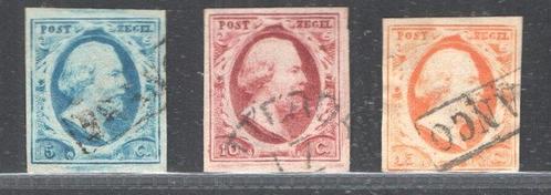 Nederland 1852/1871 - Koning Willem III - 1e t/m 3e emissie, Postzegels en Munten, Postzegels | Nederland