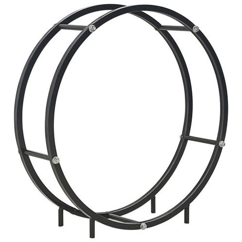 Haardhoutrek Zwart 70cm | Retourdeal | 64% Korting, Tuin en Terras, Haardhout, Blokken, Ophalen of Verzenden