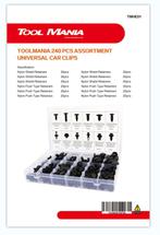 TM 240 Delige Assortiment bekleding clips voor FORD, BMW,, Auto diversen, Autogereedschap, Verzenden, Nieuw