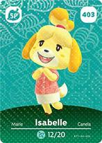 Amiibo Isabelle #403 - Series 5, Zo goed als nieuw, Verzenden