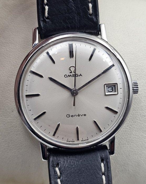 Omega - Geneve steel - 132.019 - Heren - 1969, Sieraden, Tassen en Uiterlijk, Horloges | Heren