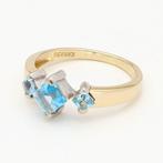 Ring - 14 karaat Geel goud - Topaas, Nieuw