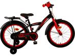 Volare Thombike Kinderfiets - Jongens - 18 inch - Zwart Rood, Fietsen en Brommers, Fietsen | Kinderfietsjes, Verzenden, Zo goed als nieuw