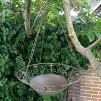 Bloemen- of Planten Hangmand - 48 cm - Mand - Metaal, Antiek en Kunst