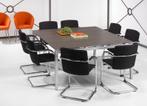 Vergadertafel vierkant Q-bic | 160x160cm, Verzenden, Nieuw in verpakking