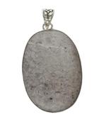 Zilveren Dendriet Opaal edelsteen ovaal XL hanger, Sieraden, Tassen en Uiterlijk, Kettinghangers, Verzenden, Nieuw