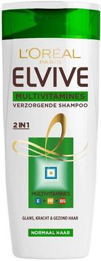L'OREAL ELVIVE MULTIVITAMINES 2 IN 1 VERZORGENDE SHAMPOO F.., Verzenden, Nieuw