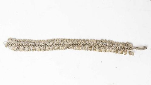 Verzilverde Armband, Sieraden, Tassen en Uiterlijk, Armbanden, Ophalen