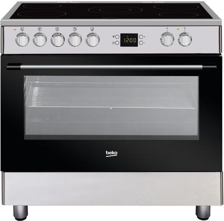 BEKO GM17300GXNS fornuis Vrijstaand fornuis Electrisch1299, Witgoed en Apparatuur, Fornuizen, Keramisch, Nieuw, 95 cm of meer