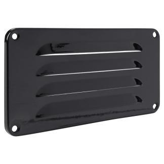 Schoepenrooster | Starx | 18 x 9 cm (Aluminium, Zwart), Doe-het-zelf en Verbouw, Ventilatie en Afzuiging, Nieuw, Verzenden