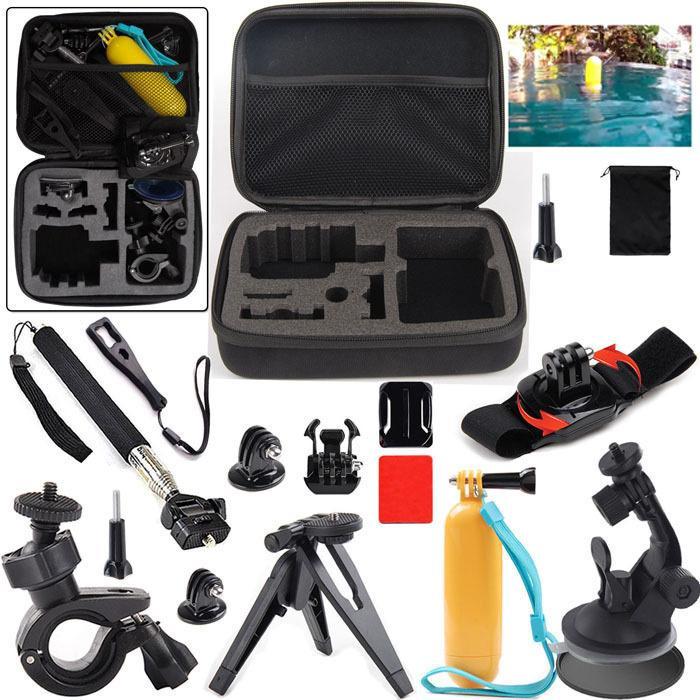 13in1 accessoires kit set gopro go pro hero 11 12 13 +case, Audio, Tv en Foto, Actiecamera's, Nieuw, Verzenden