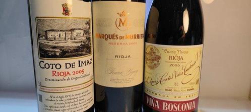 2005 Bodegas El Coto, Coto de Imaz, 2005 Marques de, Verzamelen, Wijnen