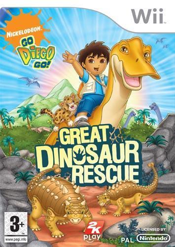 Go Diego Go!: Het Grote Dinosaurus Avontuur Wii, Spelcomputers en Games, Games | Nintendo Wii, 1 speler, Zo goed als nieuw, Ophalen of Verzenden