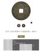 China, Qing-dynastie Guang Xu / Kuang Hsu. 1875-1908 ( rare