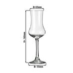 GGM Gastro | (12 stuks) Grappa glas - SPECIALS - 90 ml |, Verzenden, Nieuw, Effen