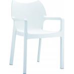 (MDK-105012) Siesta Diva 4-pootsstoel wit, Ophalen of Verzenden, Nieuw, Wit