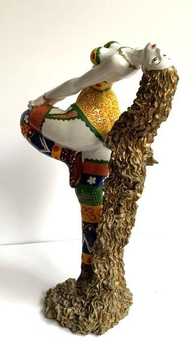 other - sculptuur, Parisian Girl - 31 cm - Acryl, Antiek en Kunst, Curiosa en Brocante