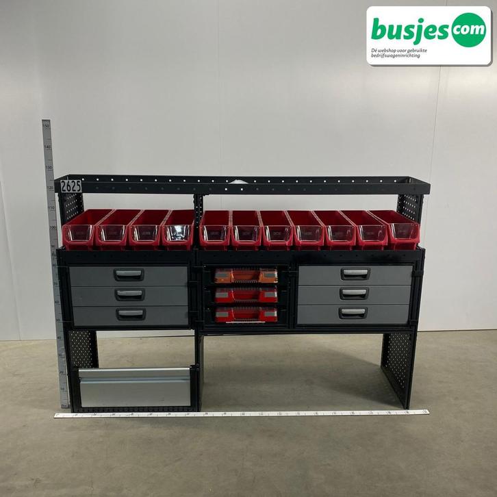 Modul bedrijfswagen inrichting 1865x485x1250mm (2625), Auto diversen, Overige Auto diversen, Ophalen of Verzenden