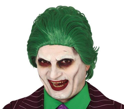 The Joker Pruik Groen, Hobby en Vrije tijd, Feestartikelen, Feestartikel, Nieuw, Verzenden
