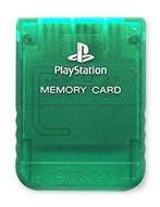 Sony Playstation 1 - Memory Card - Groen, Zo goed als nieuw, Verzenden