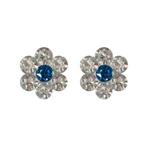 Fako Bijoux - Oorbellen - Steker - Bloem - Kristal -, Verzenden, Nieuw