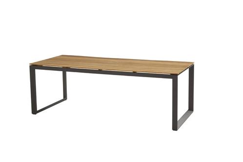 Taste by 4 Seasons Heritage tafel met teak blad 220 x 95 cm, Tuin en Terras, Tuinsets en Loungesets, Ophalen of Verzenden