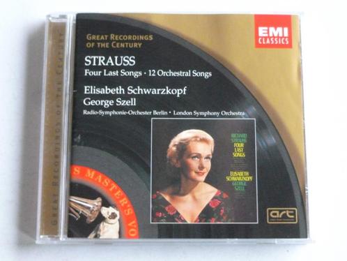 Straus - Four Last Songs / Elisabeth Schwarzkopf, George Sze, Cd's en Dvd's, Cd's | Klassiek, Verzenden