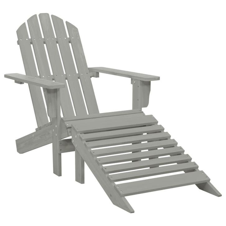 Massief Hout Tuinstoel & Hocker | Retourdeal | 46% Korting, Tuin en Terras, Tuinstoelen, Nieuw, Hout, Ophalen of Verzenden