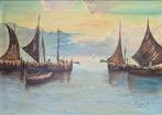 European school (XX) - Fishing boats with fishermen