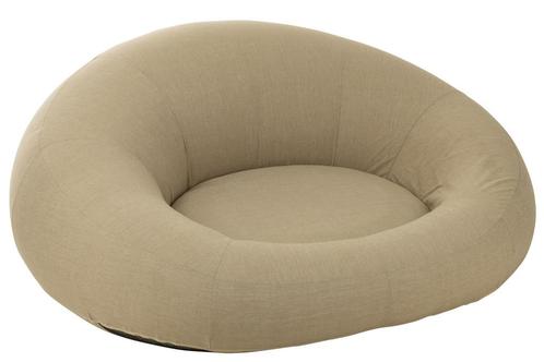 J-LINE MATRAS DONUT – POLYPROPYLEEN BEIGE (TUINSTOELEN), Tuin en Terras, Aarde en Mest, Overige typen, Ophalen of Verzenden