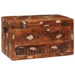 vidaXL Opslagdoos Multikleur 70 x 35 x 40 cm massief, Huis en Inrichting, Woonaccessoires | Kisten, Verzenden, Nieuw