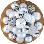 Tweedekans | Giftsome Zilveren Kerstballen Set - 60, Diversen, Kerst, Ophalen of Verzenden, Zo goed als nieuw