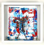 Bernard Saint-Maxent - Rouge bleu abstraction