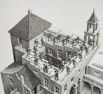 M.C. Escher (1898-1972), after - Ascending and Descending