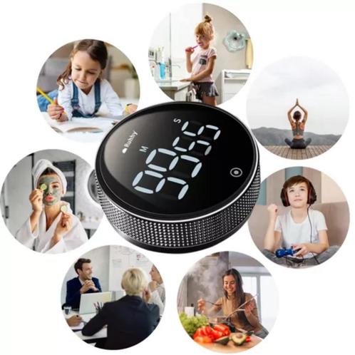 Ruhhy Magnetische Digitale Kookwekker - Perfecte Timing v..., Huis en Inrichting, Woonaccessoires | Klokken, Nieuw, Ophalen of Verzenden