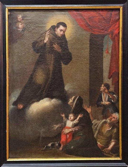 Spaanse school (XVII) - San Diego de Alcalá, Antiek en Kunst, Kunst | Schilderijen | Klassiek